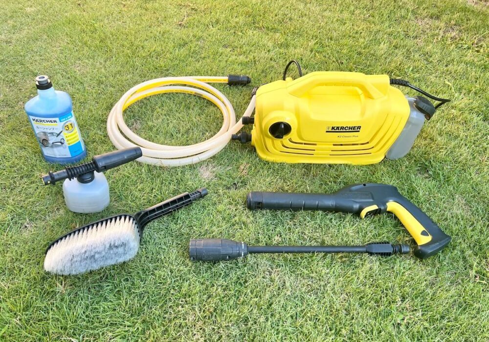 ケルヒャー　KARCHER K 2 クラシック プラス フォームノズル付き